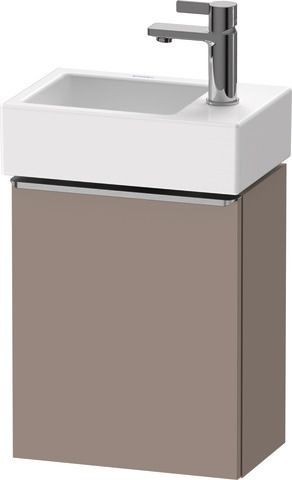 Duravit D-Neo Waschtischunterbau wandhängend Basalt Matt 364x222x440 mm - DE4218L70430000