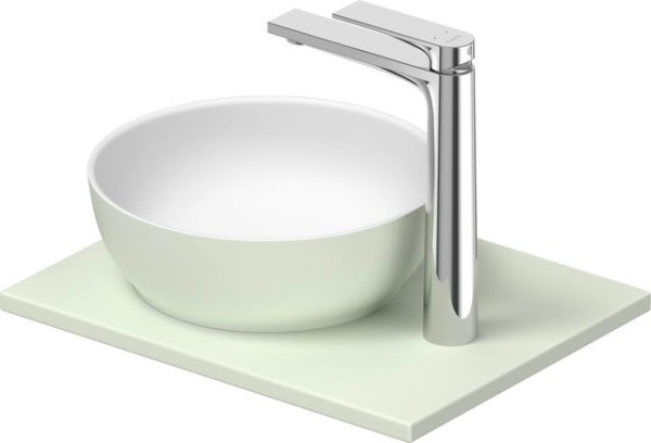 Duravit Sivida SET, Aufsatzbecken r.300 B.Aussen: blassgrün matt