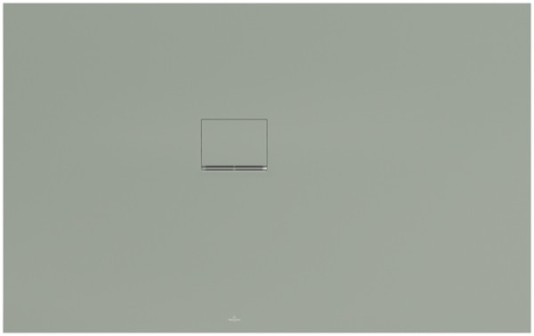 Villeroy & Boch DW Squaro Infinity 1600x1000x40mm, EB:li flb Einb AR Morning Green