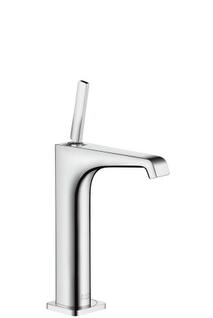 Hansgrohe Waschtischmischer 215 Axor Citterio E Highriser ohne Zugstange chrom, 36103000 , 36103000