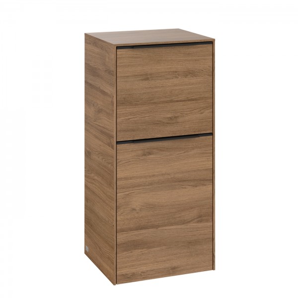 Villeroy & Boch Subway 3.0 Seitenschrank, 1 Auszug, 1 Tür, 400 x 860 x 346,5 mm, Kansas Oak / Kansas