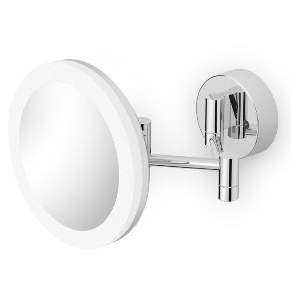Avenarius Kosmetikspiegel Wand; rund, LED, 5-fach, 3-armig, Serie Kosm., 9505102010