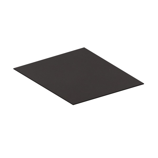 Keuco Abdeckplatte Edition 11 Art 49031, 400 x 4 x 483 mm Glas smoKeuco satiniert, 49031340400