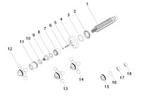 Preview: Dornbracht Preview: Dornbracht Unterputzventil , rechtsschließend MADISON 36607361 1/2" Dark Platinum gebürstet