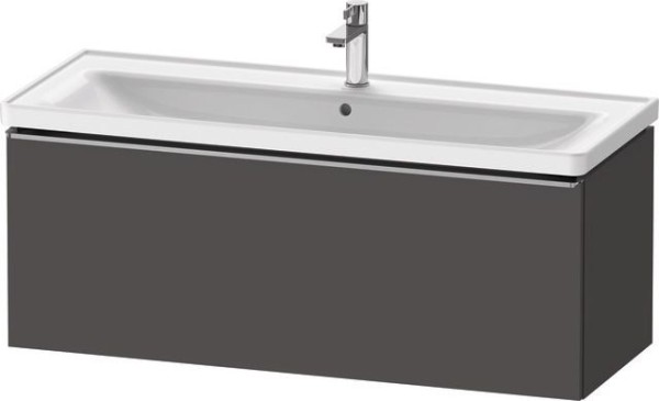Duravit D-Neo Waschtischunterbau wandhängend Graphit Matt 1184x452x440 mm - DE4291070490000