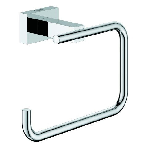 Grohe WC-Papierhalter Essentials Cube 40507 ohne Deckel chrom, 40507001