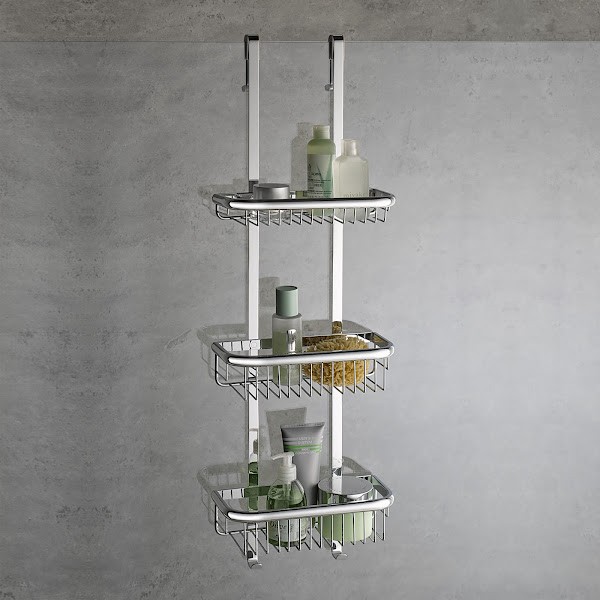 HSK Duschablage Premium, 3-teilig, 100048