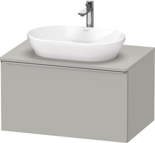 Duravit D-Neo Konsolenwaschtischunterbau wandhängend Betongrau Matt 800x550x459 mm - DE4947070070000