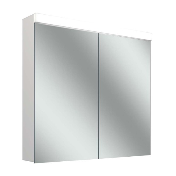 Schneider Spiegelschrank LOB15 80/2/LED, 3000K, weiss, CH Modell, 171.480.01.0201
