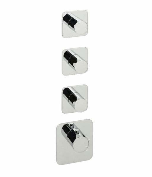 Herzbach CEO XL 3 Thermostat Unterputz 4 Blenden, 36.523015.1.01